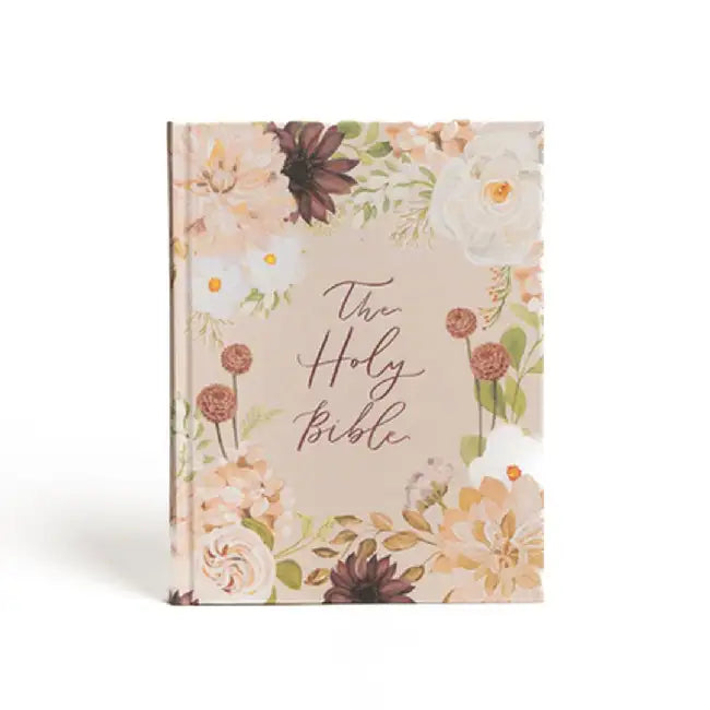 CSB Notetaking Bible, Large Print Hosanna Revival Edition, Blush Cloth-Over-Board by Csb Bibles by Holman
