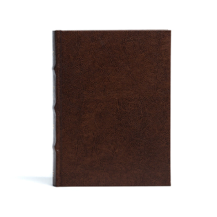 CSB Spurgeon Study Bible, Brown Bonded Leather Over Board by Alistair Begg, Csb Bibles by Holman