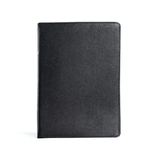 CSB Spurgeon Study Bible, Holman Handcrafted Collection, Black Premium Goatskin by Alistair Begg
