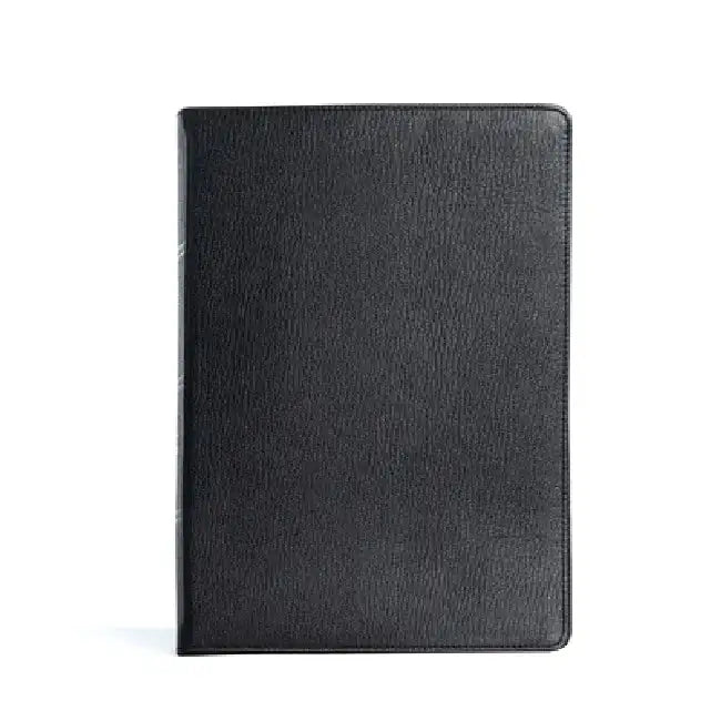 CSB Spurgeon Study Bible, Holman Handcrafted Collection, Black Premium Goatskin by Alistair Begg