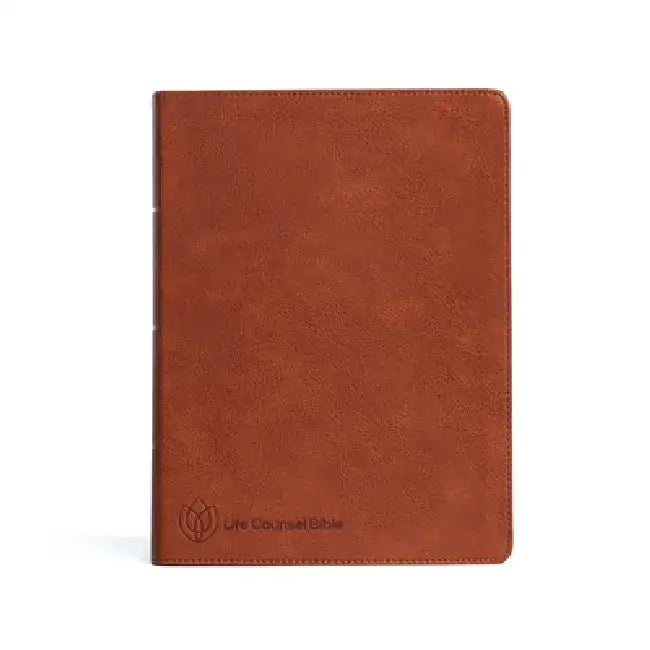 CSB Life Counsel Bible, Burnt Sienna Leathertouch: Practical Wisdom for All of Life by New Growth Press