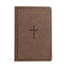 CSB Giant Print Reference Bible, Brown Leathertouch by Csb Bibles by Holman