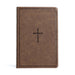 CSB Giant Print Reference Bible, Brown Leathertouch, Indexed by Csb Bibles by Holman