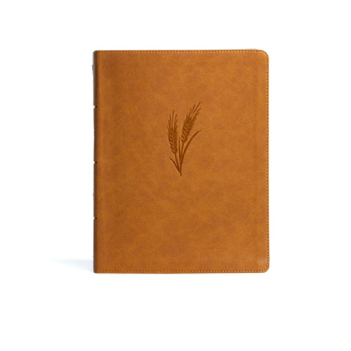 KJV Notetaking Bible, Large Print Edition, Camel Leathertouch by Holman Bible Publishers