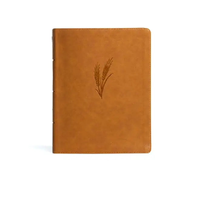 KJV Notetaking Bible, Large Print Edition, Camel Leathertouch by Holman Bible Publishers