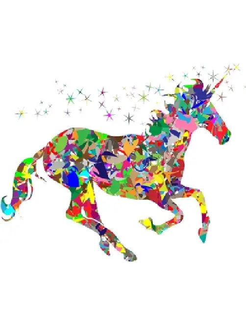 Colorful Reindeer Notebook: 100 Pages 8.5" X 11" Wide Ruled Line Paper by Rwg