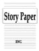 Story Paper: 200 Pages 8.5" X 11" by Rwg