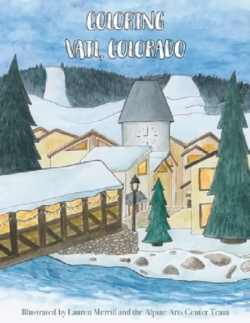 Coloring Vail, Colorado by Lauren Merrill