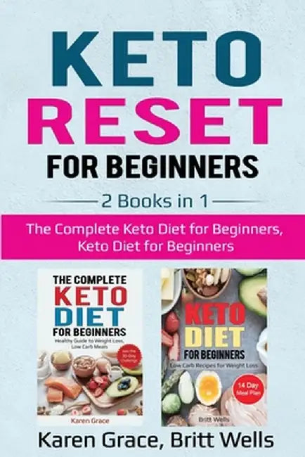 Keto Reset for Beginners: 2 Books in 1: The Complete Keto Diet for Beginners, Keto Diet for Beginners by Karen Grace