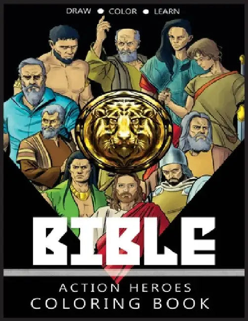 Bible Action Heroes: Coloring Book by Javier H. Ortiz