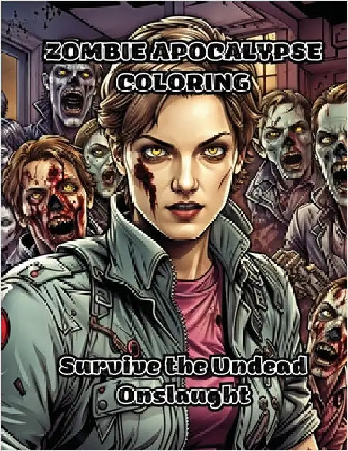 Zombie Apocalypse Coloring: Survive the Undead Onslaught by Colorzen
