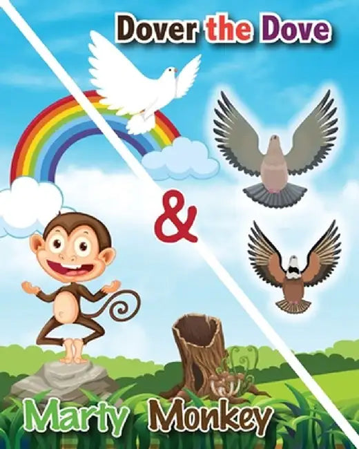 Dover the Dove & Marty Monkey by Mike Gauss