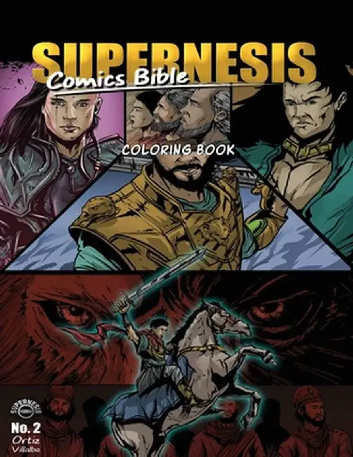Supernesis Comics Bible No. 2: Coloring Book by Javier H. Ortiz