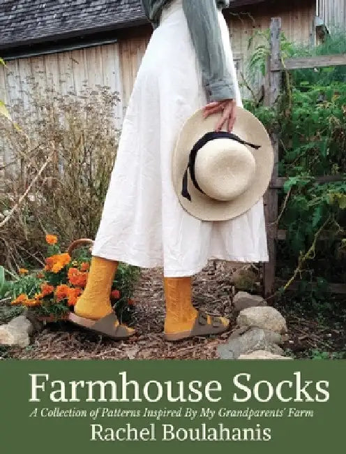 Farmhouse Socks by Rachel Boulahanis