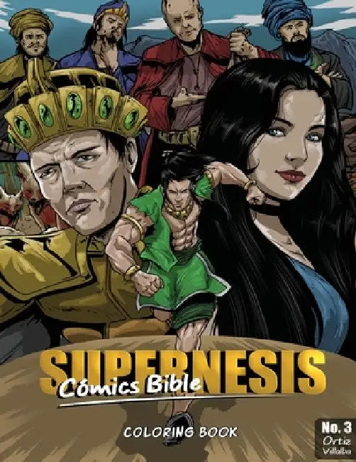 Supernesis Comics Bible No. 3: Coloring Book by Javier H. Ortiz