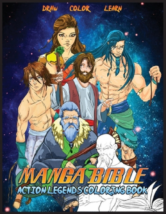 Manga Bible Action Legends: Coloring Book by Javier H. Ortiz, Antonio Soriano