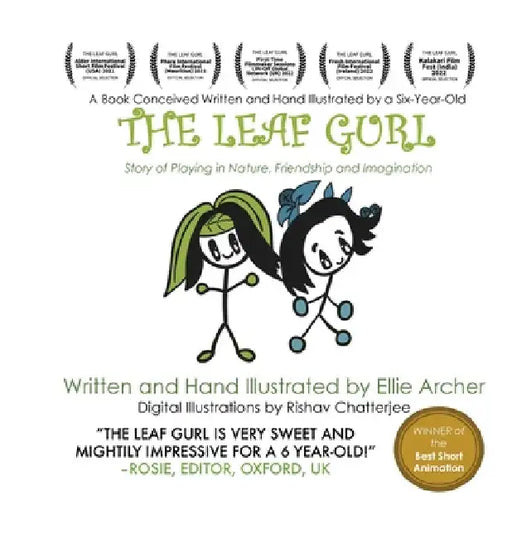 The Leaf Gurl: A story of playing in nature, friendship and imagination by Ellie Archer
