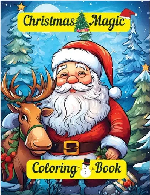 Christmas Magic Coloring Book by Hazra, A.