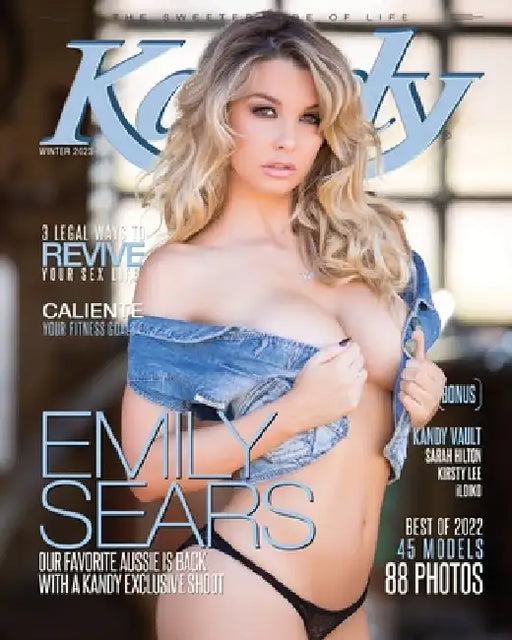 Kandy Magazine Winter 2023: Emily Sears Influencer With A Modern Classic Touch by Kandy Magazine