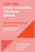 Top Ten Steps to Finding the Right Editor by B. Alan Bourgeois