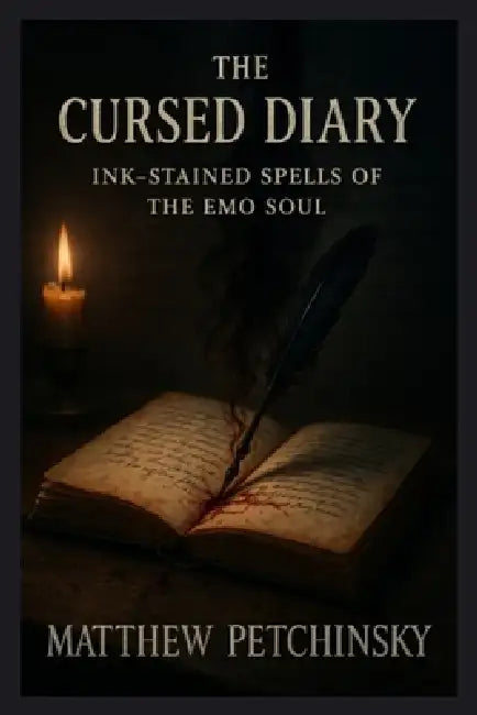 The Cursed Diary: Ink-Stained Spells of the Emo Soul by Matthew Petchinsky