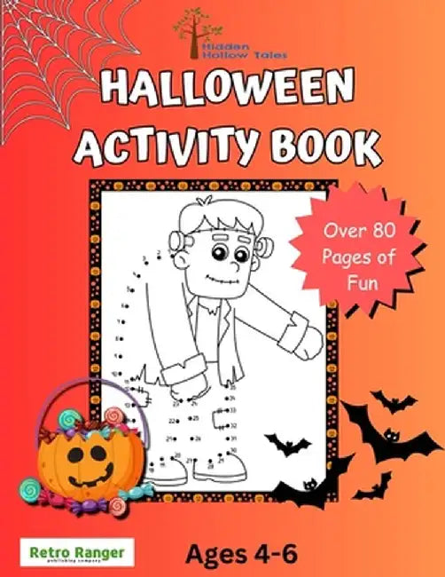 Hidden Hollow Tales Halloween Activity Book for Ages 4 to 6 by Mike Murphy