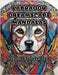 Labrador Dreamscape Mandalas: Artistic Expressions of Beloved Breeds by Colorzen