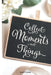 Collect Moments Not Things: Ein Bullet Planer mit Punktraster für Ordnung und kreative Planung zur Erreichung deiner Ziele, 108 Seiten, ca. DIN A5 by Planer, Redlo