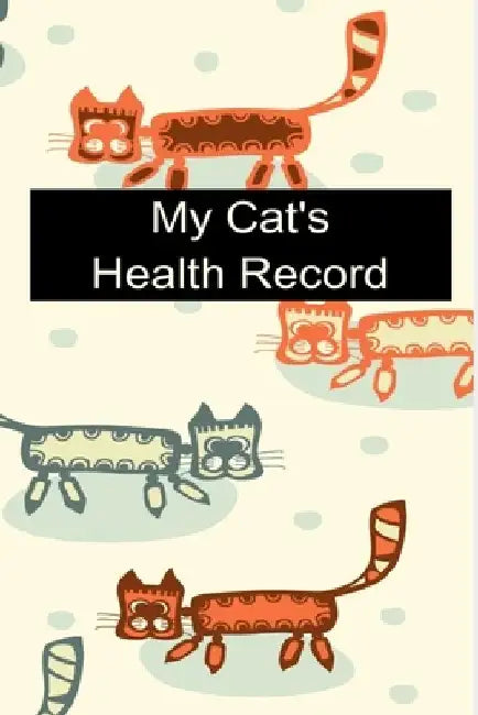 My Cat's Health Records by Bethany Book Co