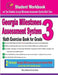Georgia Milestones Assessment System Math Exercise Book for Grade 3: Student Workbook and Two Realistic Gmas Math Tests by Ava Ross