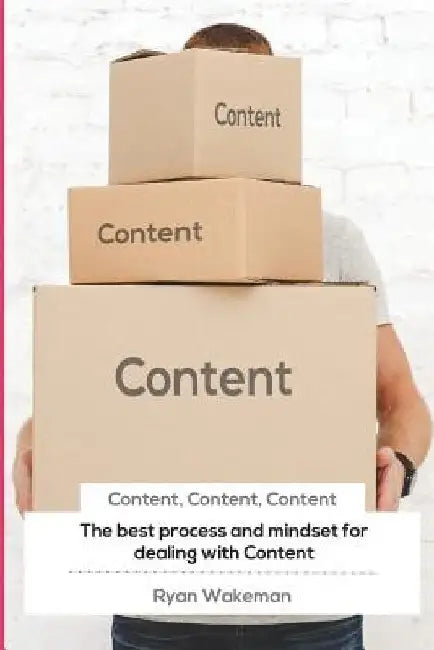 Content, Content, Content: The best process and mindset for dealing with Content by Ryan Wakeman