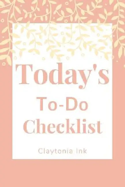 Today's To-Do Checklist by Claytonia Ink
