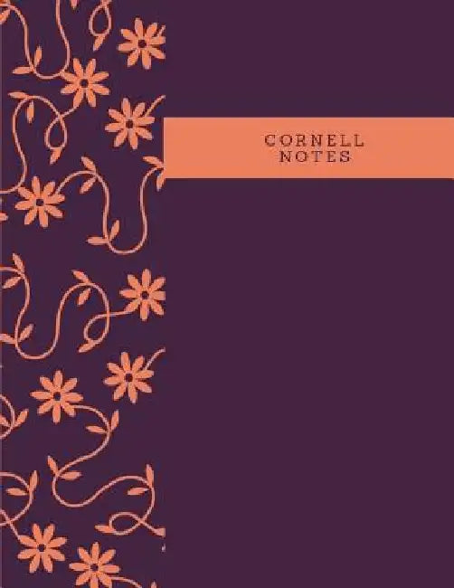 Cornell Notes: Floral Note Taking System by Lydia Flores