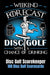 Weekend Forecast Disc Golf with a Chance of Drinking: Disc Golf Scorekeeper With 100 Disc Golf Scorecards 6"x9" by Disc Golf Dude
