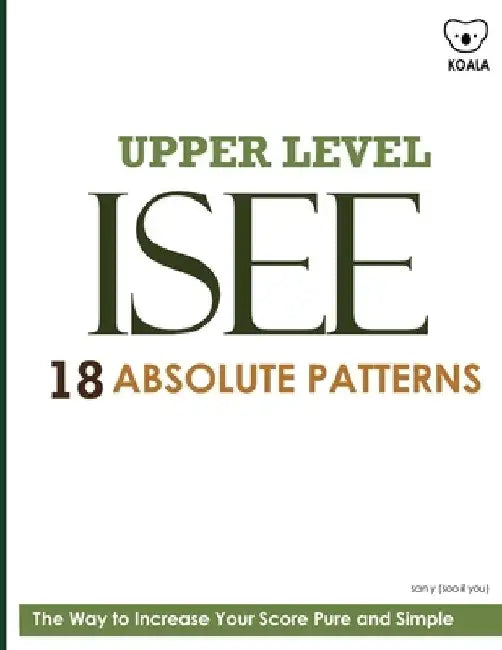 ISEE upper level by San Soo You
