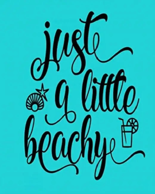 Just a Little Beachy by Let Art Adoorn You LLC