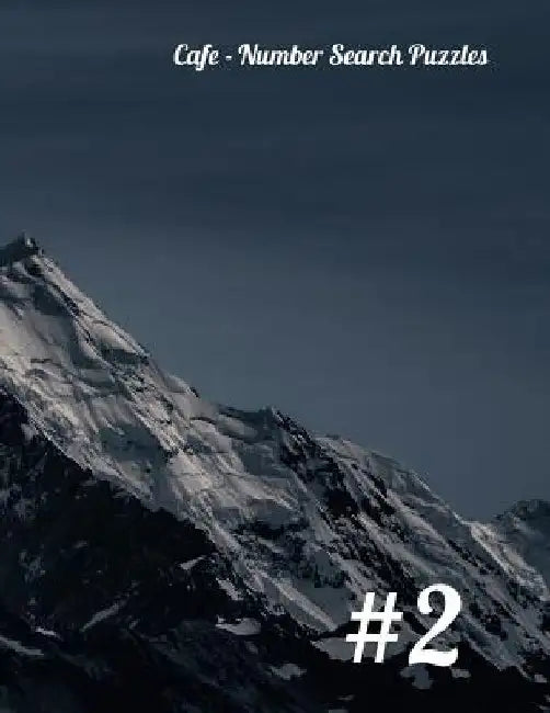 Cafe - Number Search Puzzles #2 by Nilo Ballener