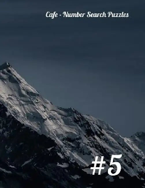 Cafe - Number Search Puzzles #5 by Nilo Ballener