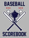 Baseball Scorebook: 100 Scorecards For Baseball and Softball Games by Francis Faria