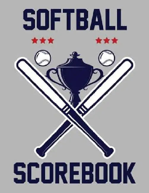 Softball Scorebook: 100 Scorecards For Baseball and Softball Games by Francis Faria