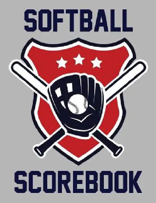Softball Scorebook: 100 Scorecards For Softball Games by Francis Faria