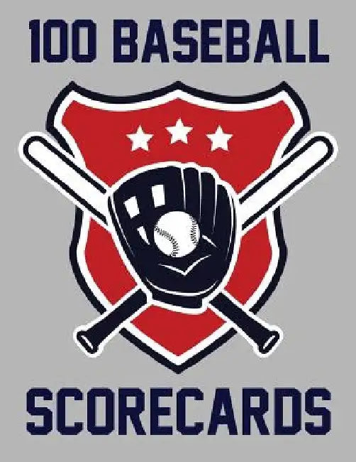 100 Baseball Scorecards: 100 Scorecards For Baseball Games by Francis Faria