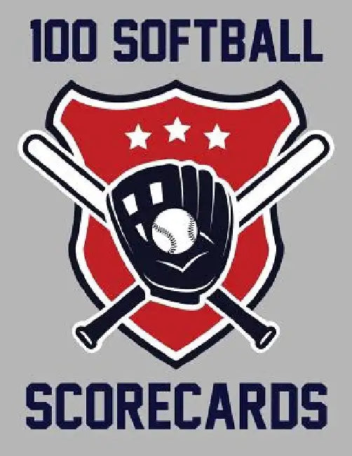100 Softball Scorecards: 100 Scorecards For Softball Games by Francis Faria