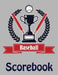 Baseball Scorebook: 100 Basic Scorecards For Baseball by Francis Faria
