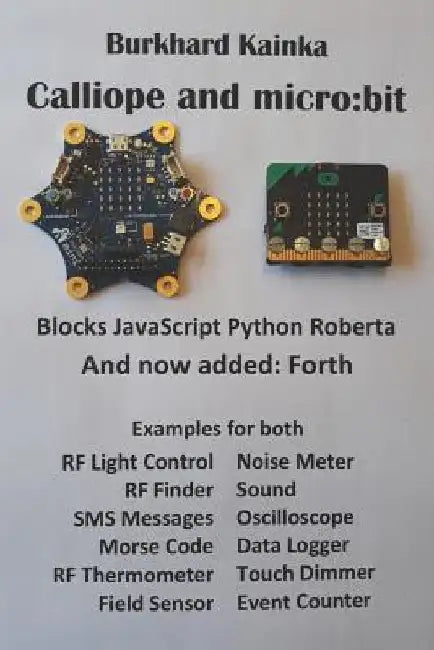 Calliope and micro: bit: Examples for both by Juergen Pintaske