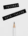 Focused Note-Taking by Jennifer L. Wallner