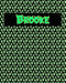 120 Page Handwriting Practice Book with Green Alien Cover Brooke: Primary Grades Handwriting Book by Sheldon Franks