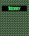 120 Page Handwriting Practice Book with Green Alien Cover Kerry: Primary Grades Handwriting Book by Sheldon Franks
