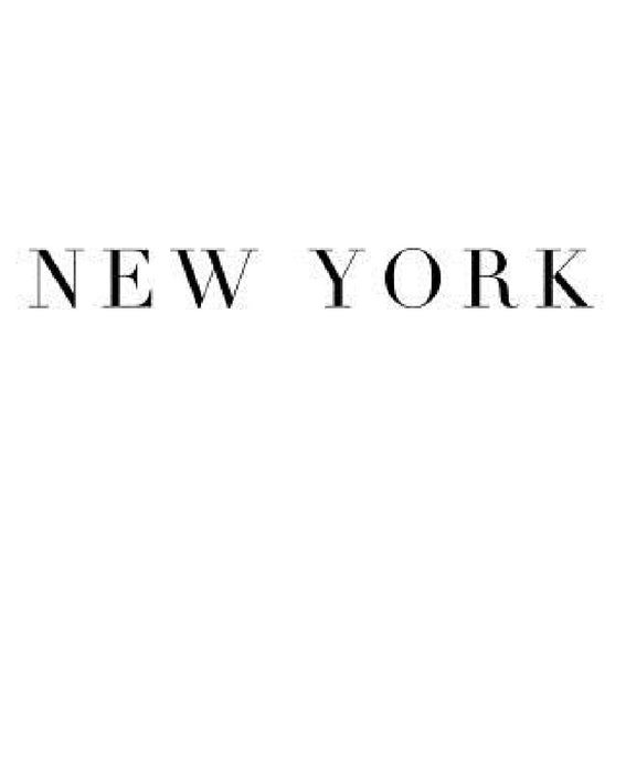 New York: A Decorative Book for Coffee Tables and Bookshelves Create a unique interior design look by stacking deco books with d by Urban Decor Studio