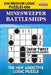 Minesweeper Battleships: 250 Medium Logic Puzzles 6x6 by Mindful Puzzle Book
